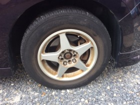 タイヤホイール後