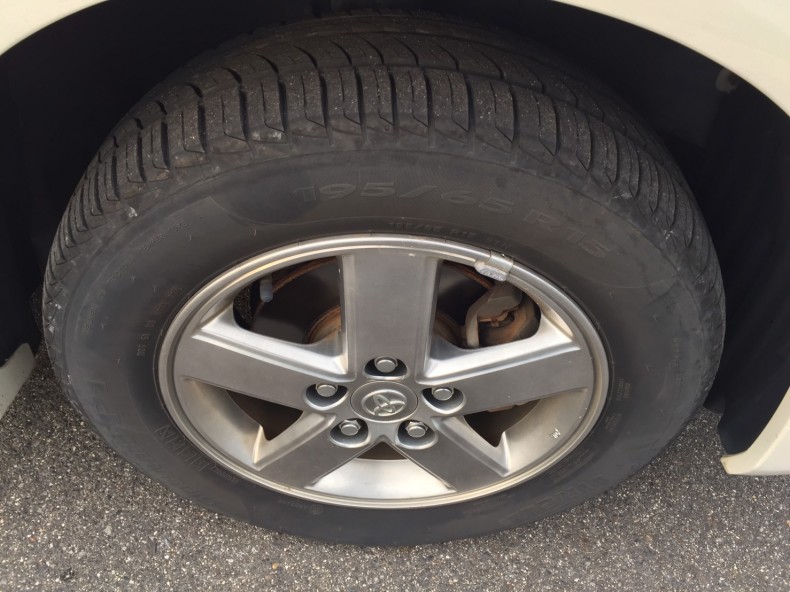 タイヤホイール後