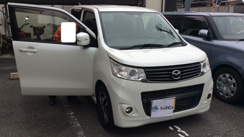 マツダ フレアカスタムスタイルの売買実績画像