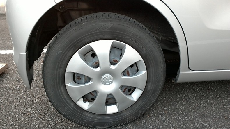 タイヤホイール後