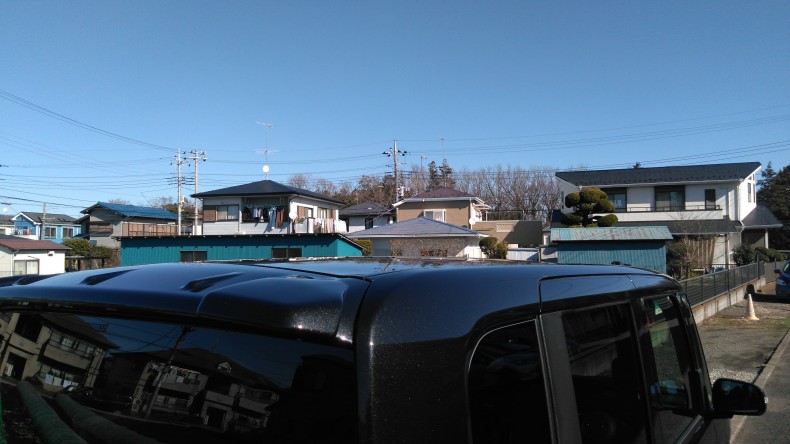 正面ルーフ