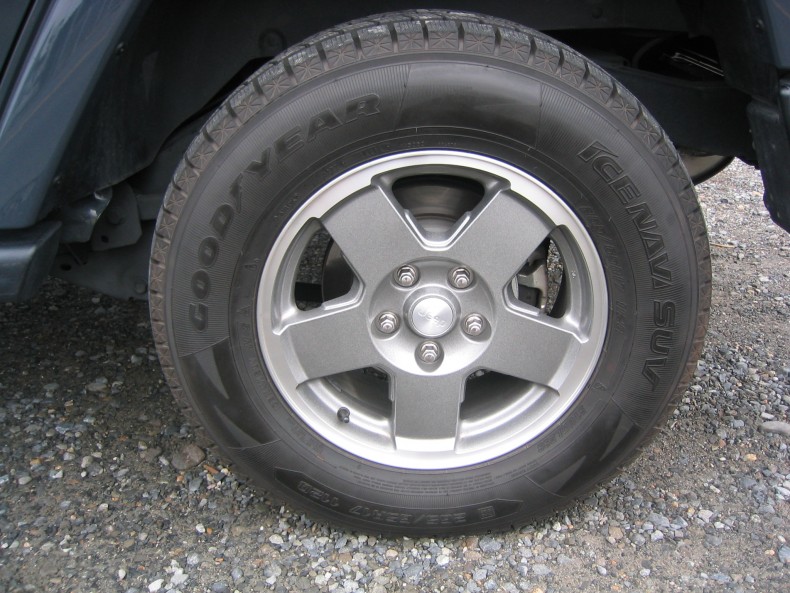 タイヤホイール後