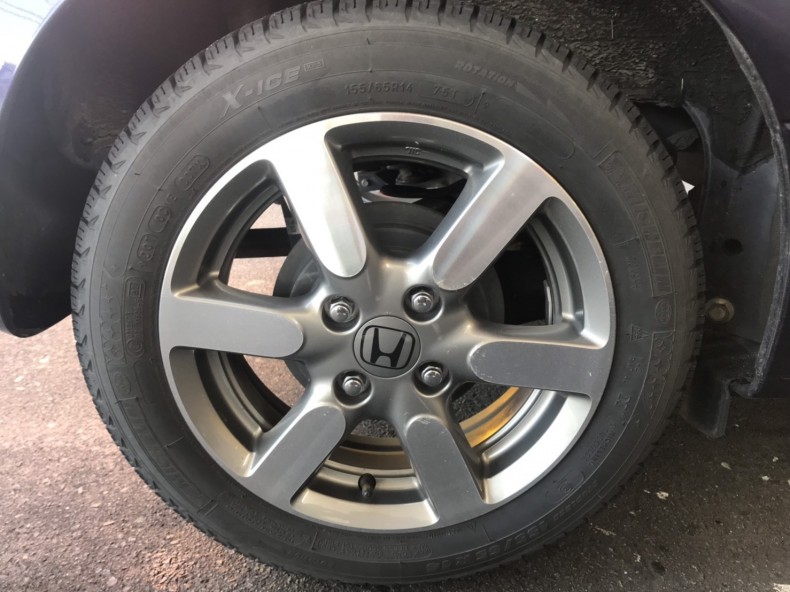 タイヤホイール後