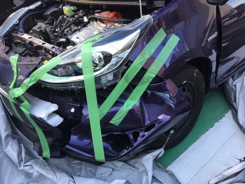 正面ルーフ