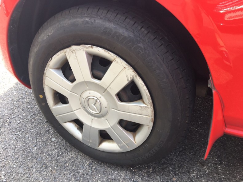 タイヤホイール後