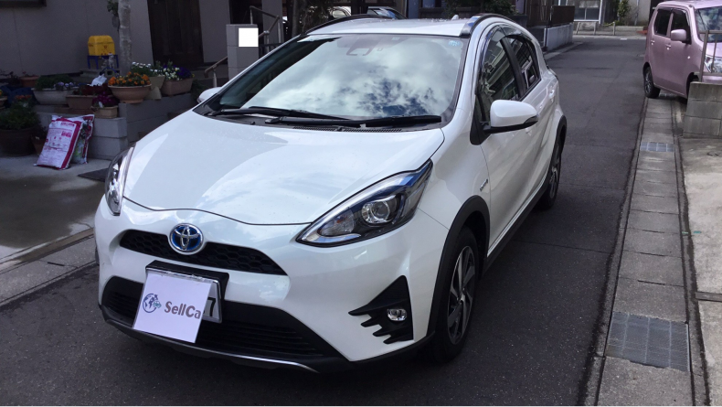 トヨタ アクアの売買実績画像