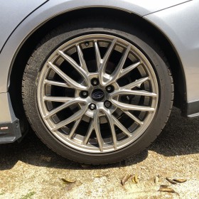 タイヤホイール後