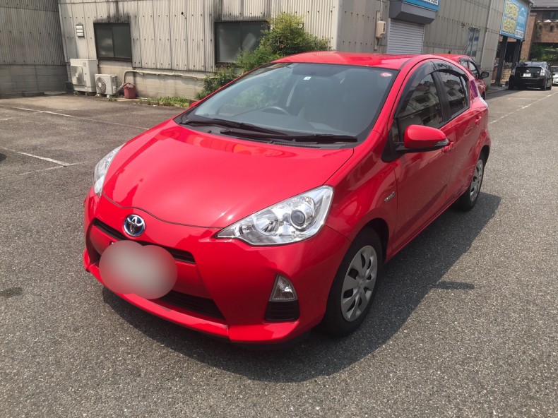 トヨタ アクアの売買実績画像