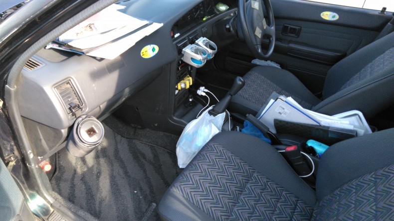 内装前方シート