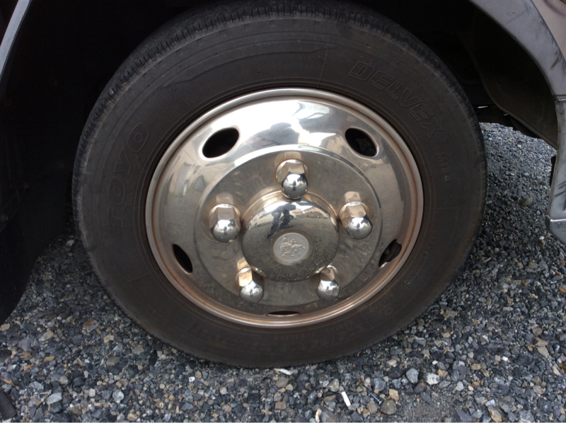 タイヤホイール後