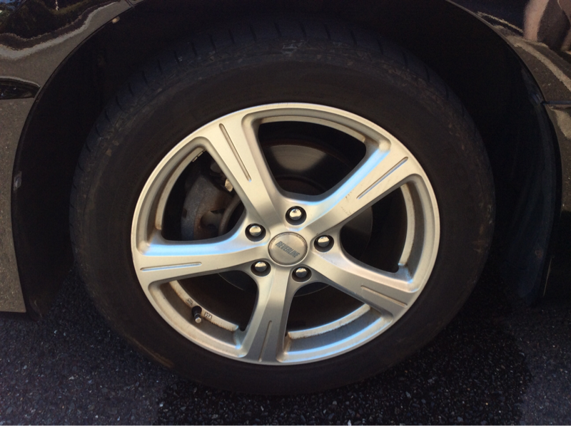 タイヤホイール後