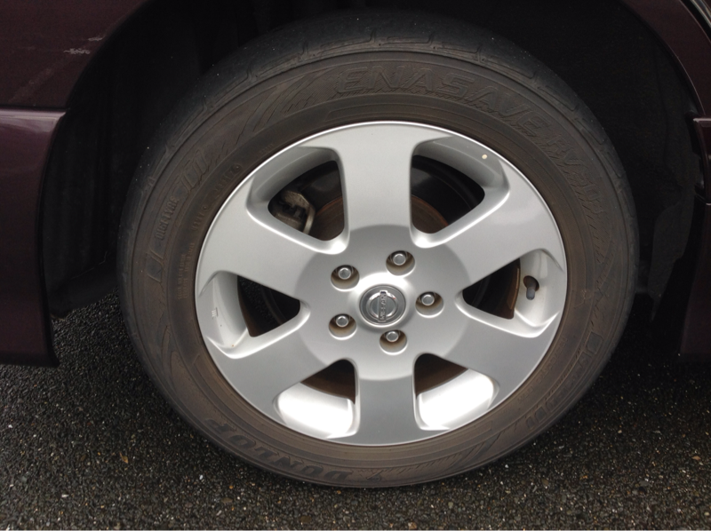 タイヤホイール後