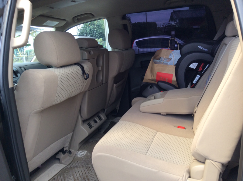 内装後方シート