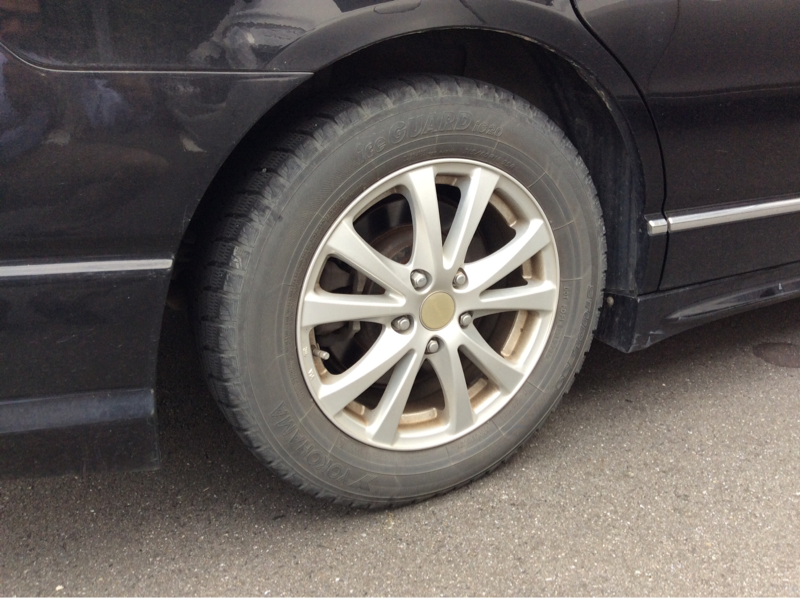 タイヤホイール後