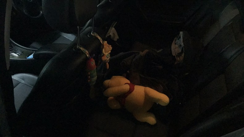 内装後方シート